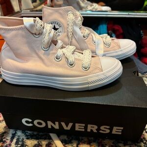 Converse Kids High-Tops - Soft Pink